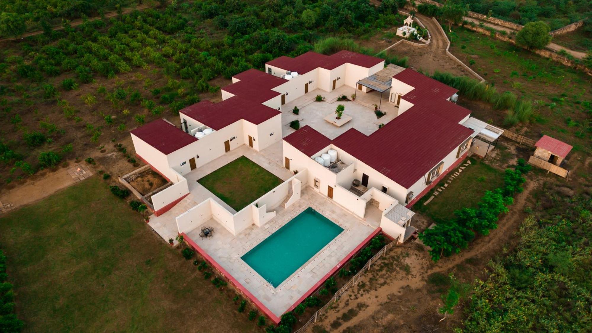 Guldaar Sariska - A Luxury Forest Resort Tehla 外观 照片