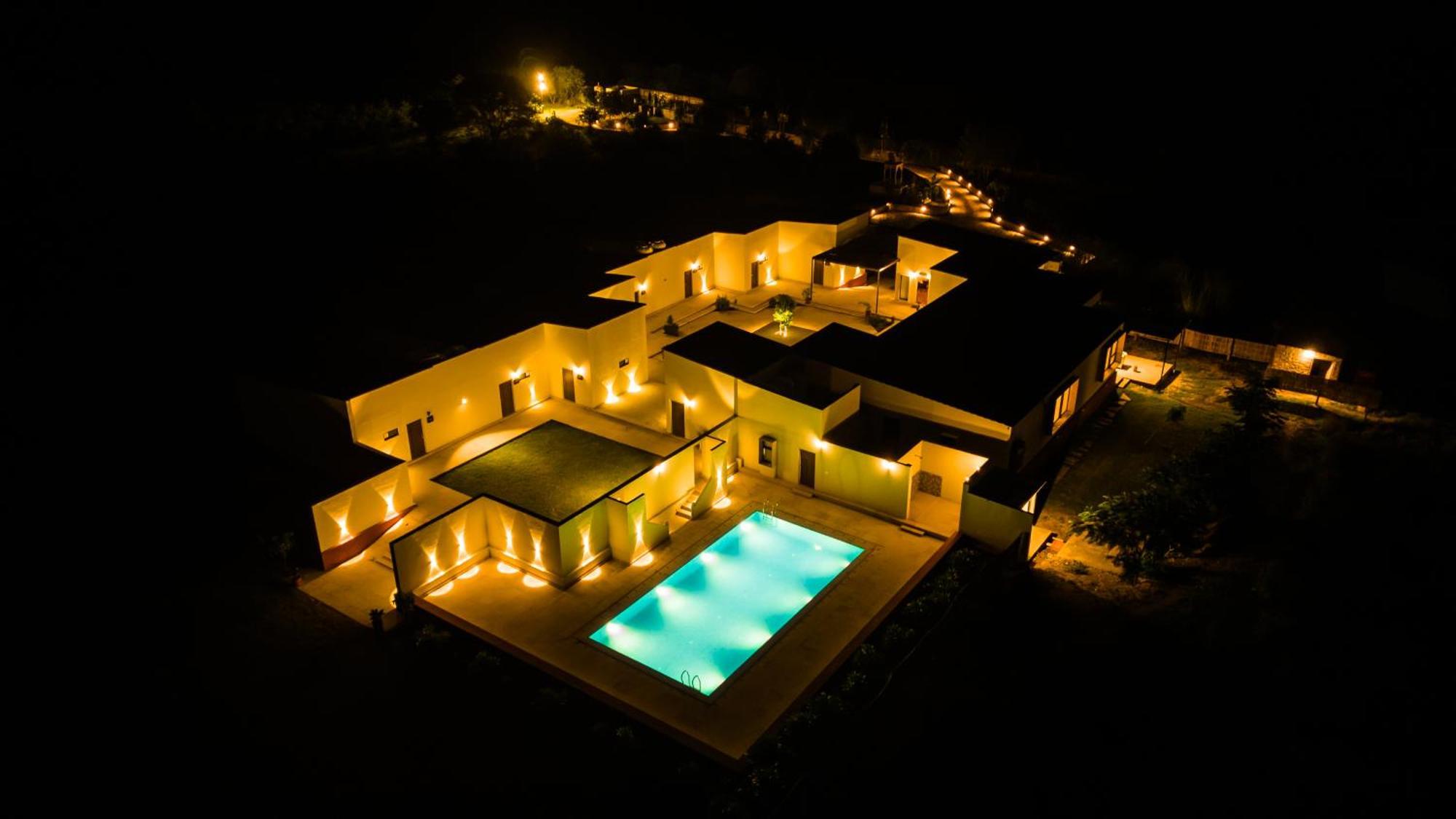 Guldaar Sariska - A Luxury Forest Resort Tehla 外观 照片