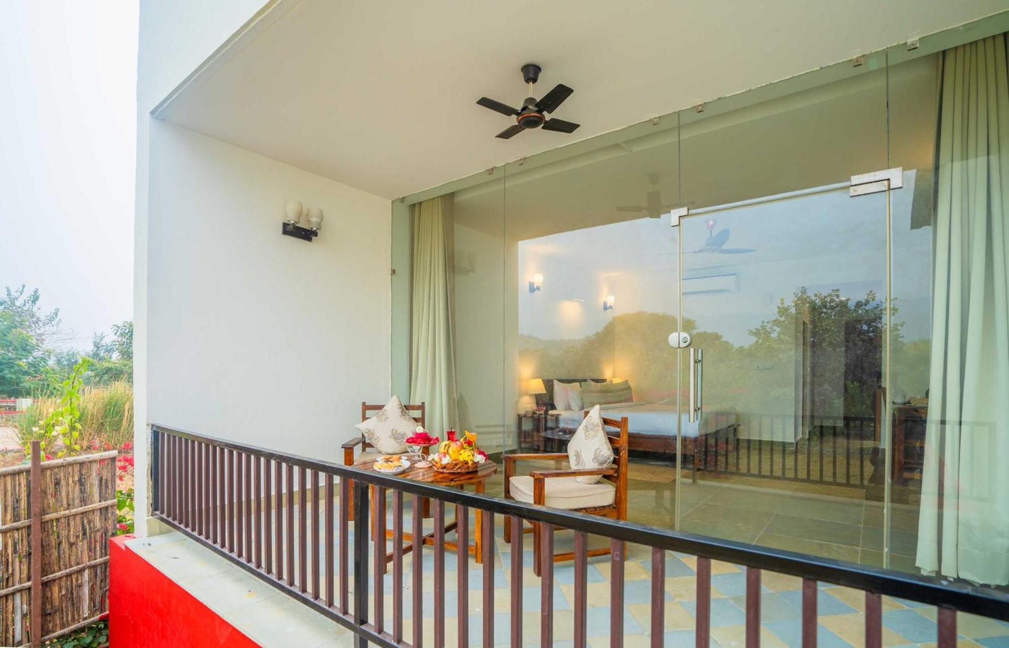 Guldaar Sariska - A Luxury Forest Resort Tehla 外观 照片