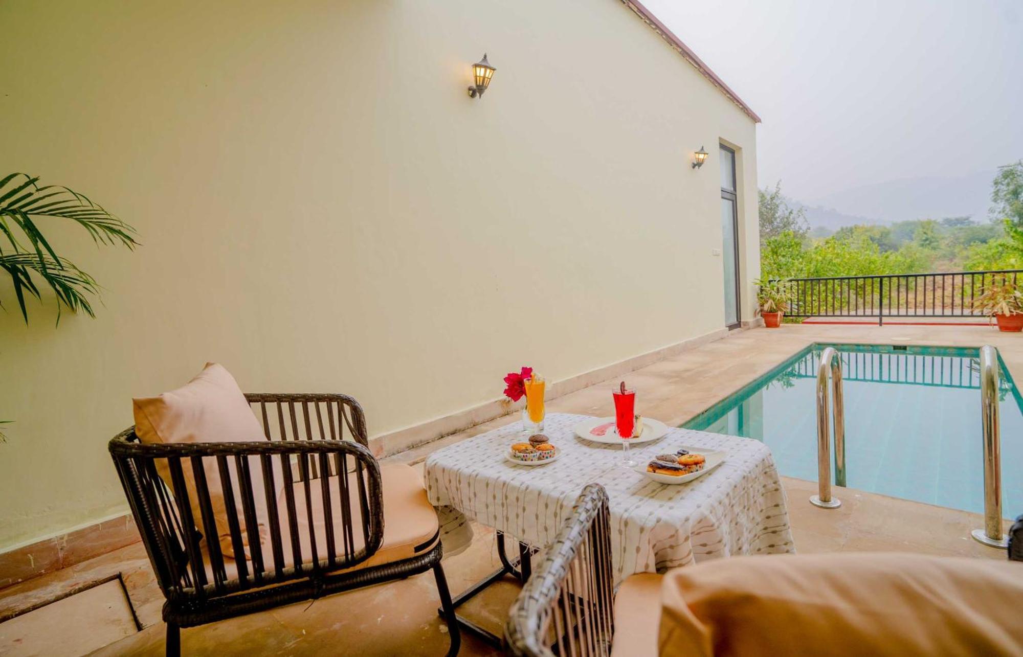 Guldaar Sariska - A Luxury Forest Resort Tehla 外观 照片