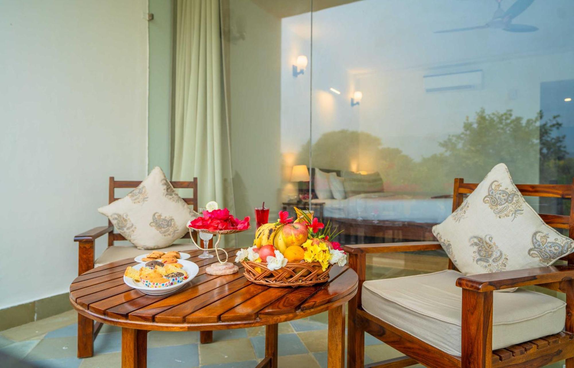 Guldaar Sariska - A Luxury Forest Resort Tehla 外观 照片